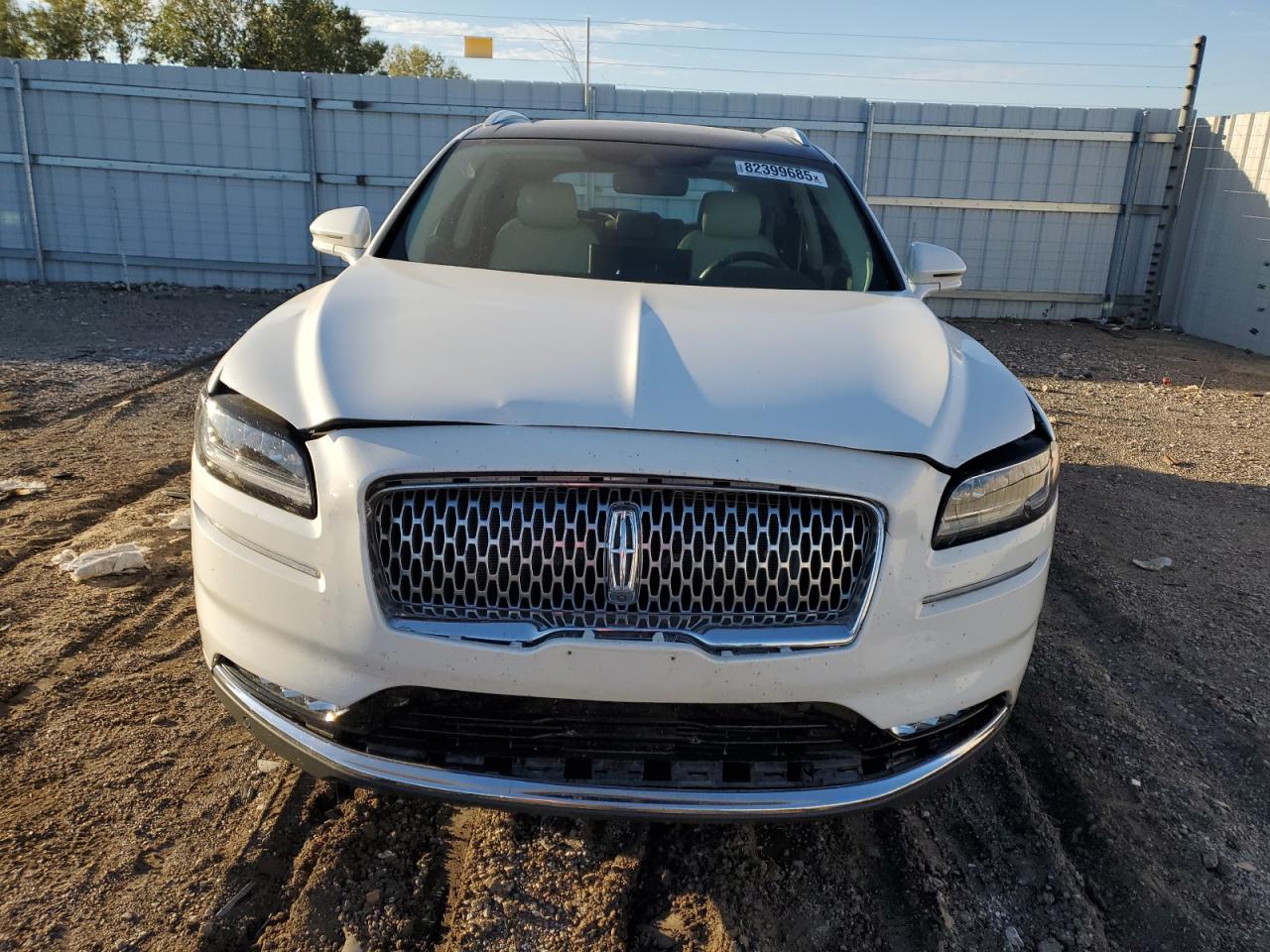 2021 Lincoln Nautilus Black Label White vin: 2LMPJ9JP6MBL00237