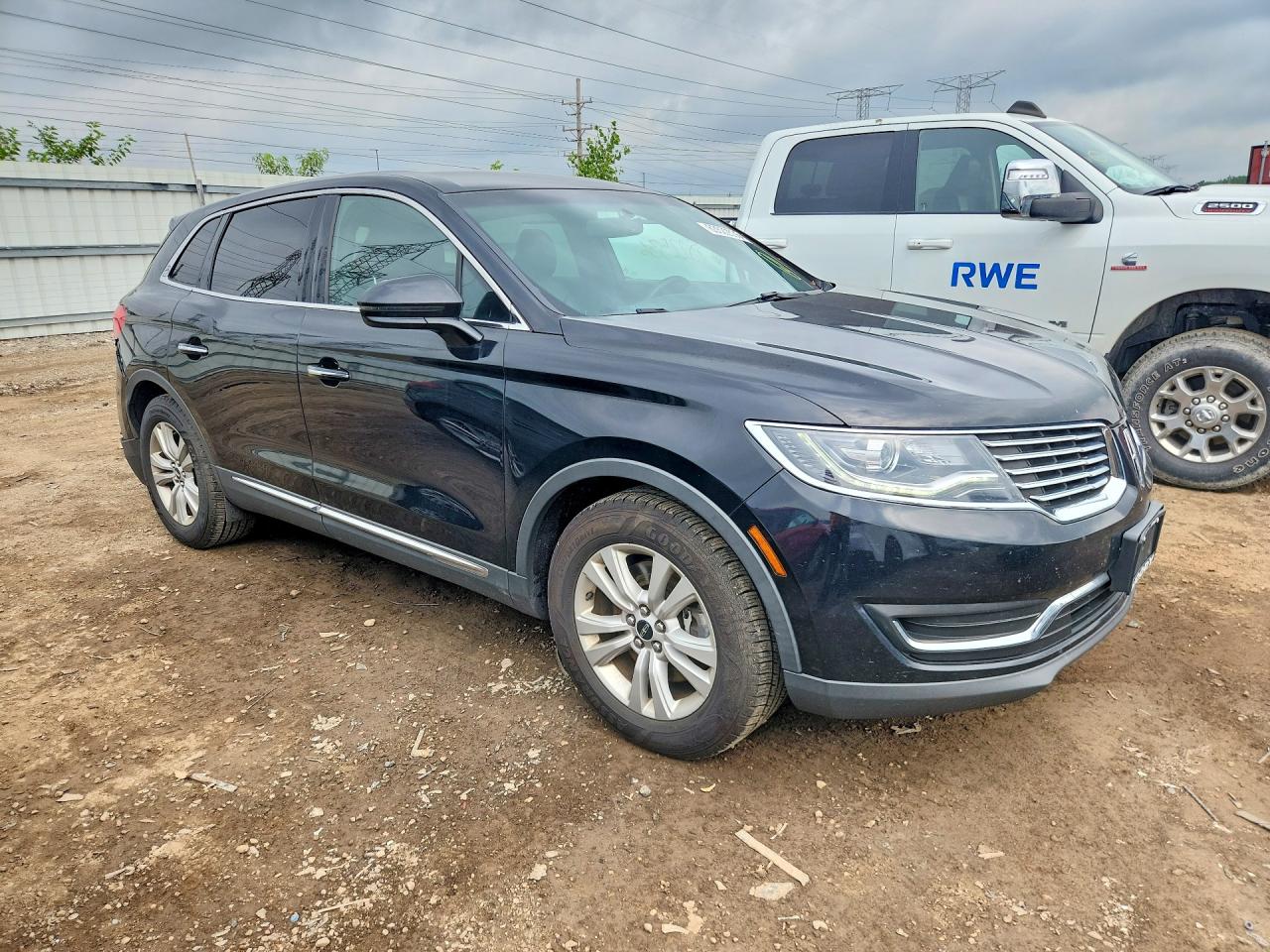 2016 Lincoln Mkx Premiere Черный vin: 2LMTJ6JR3GBL79062