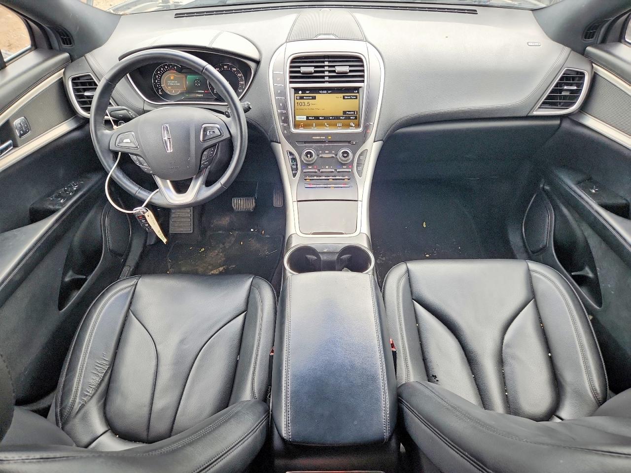 2016 Lincoln Mkx Premiere Черный vin: 2LMTJ6JR3GBL79062