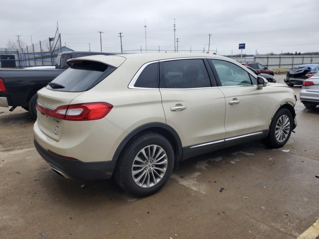 2016 Lincoln Mkx Select Cream vin: 2LMTJ6KP9GBL79242