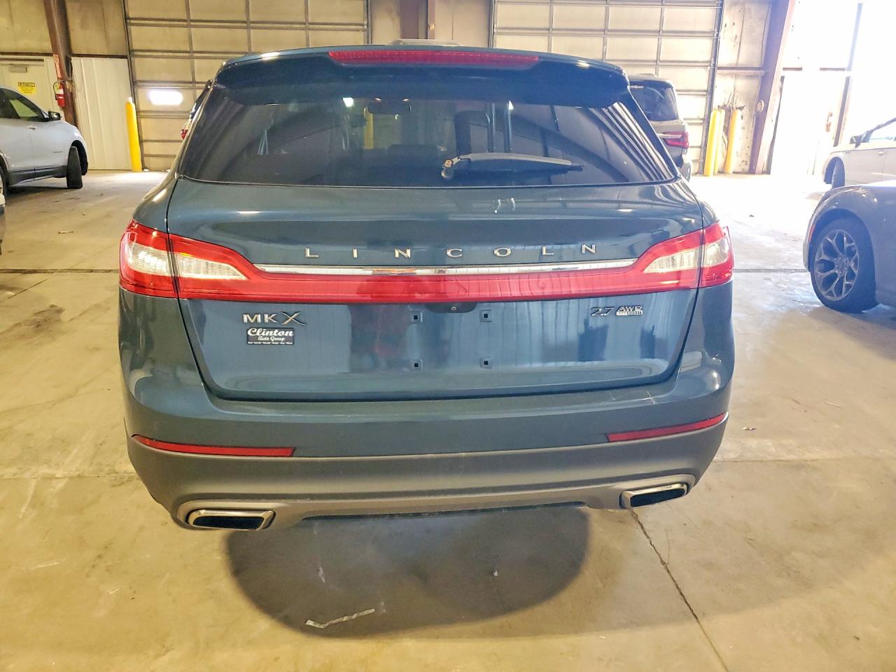 2016 Lincoln Mkx Reserve Blue vin: 2LMTJ8LP4GBL38012