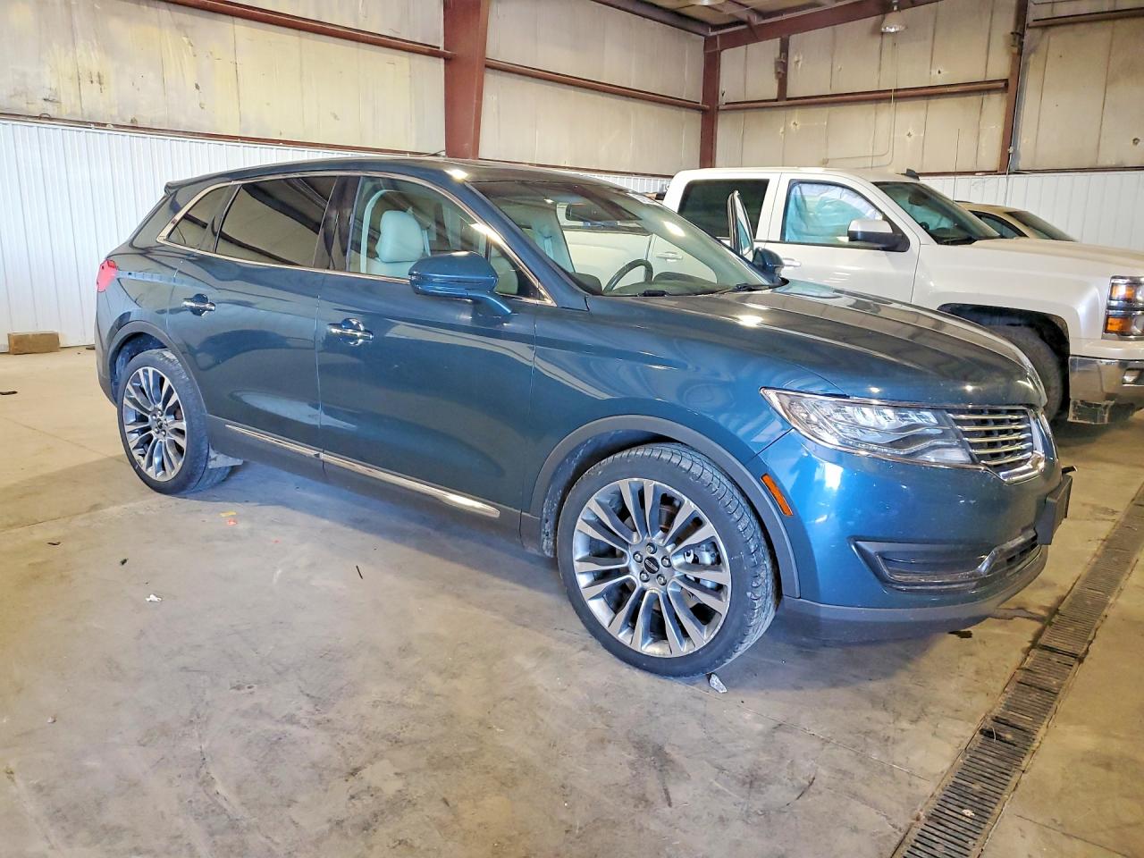 2016 Lincoln Mkx Reserve Blue vin: 2LMTJ8LP4GBL38012