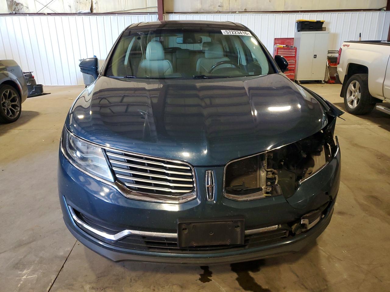 2016 Lincoln Mkx Reserve Blue vin: 2LMTJ8LP4GBL38012
