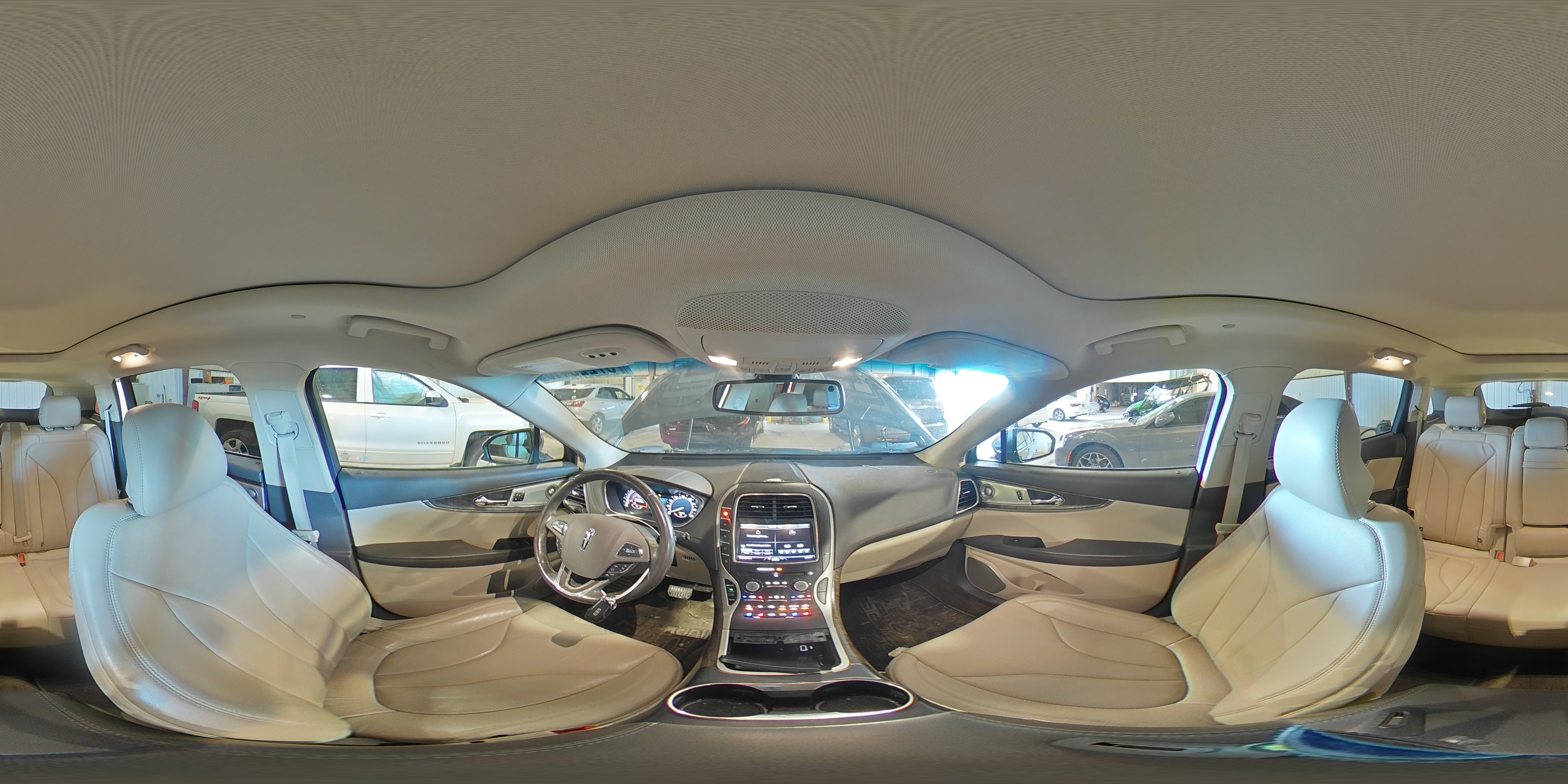 2016 Lincoln Mkx Reserve Blue vin: 2LMTJ8LP4GBL38012