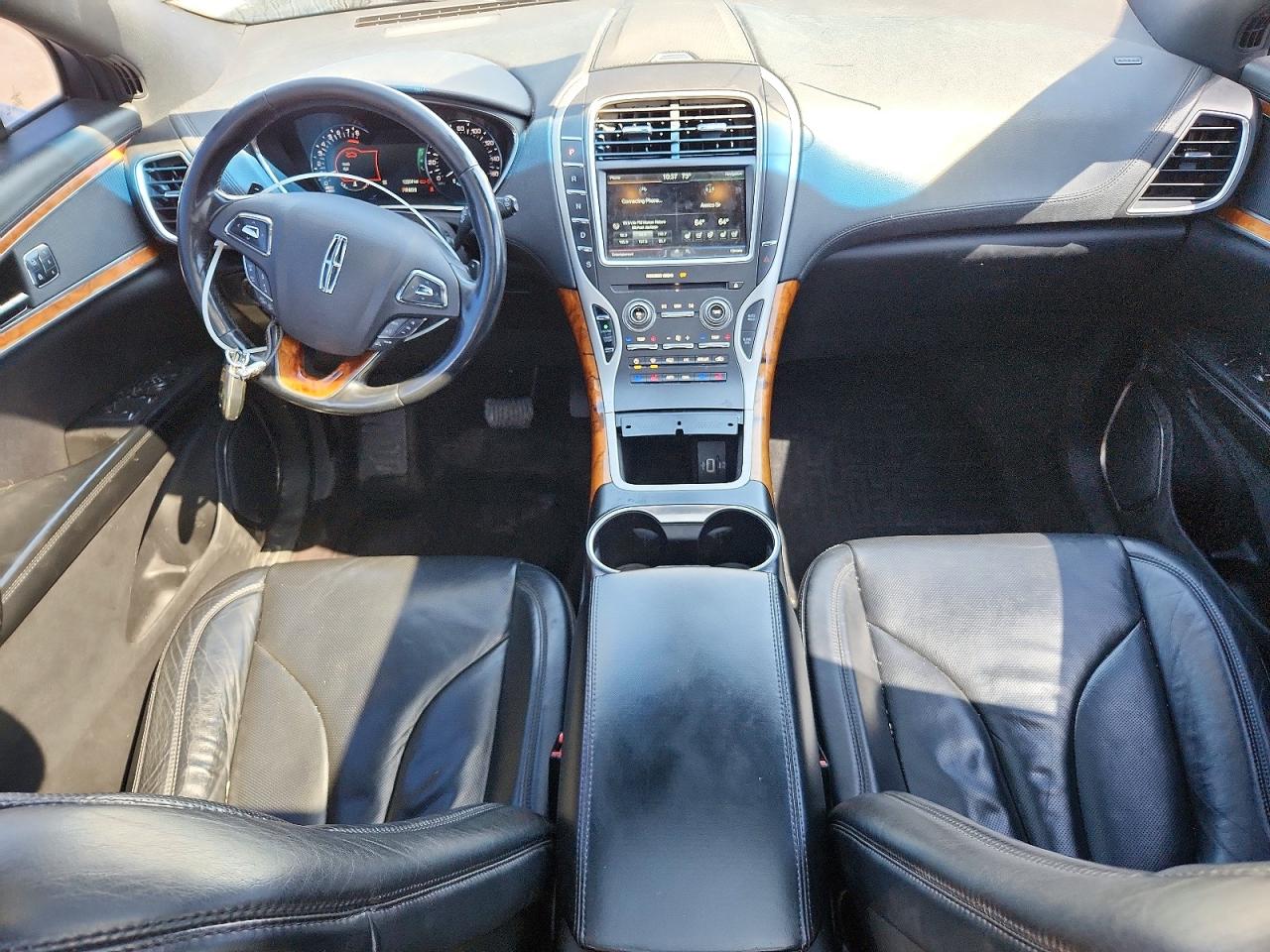 2016 Lincoln Mkx Reserve White vin: 2LMTJ8LR6GBL26896