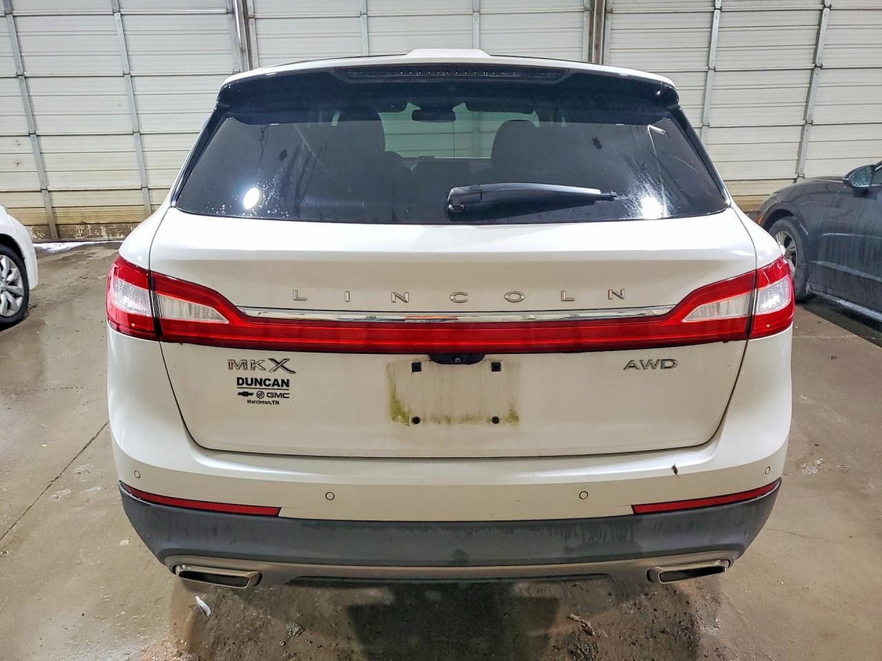 2016 Lincoln Mkx Reserve White vin: 2LMTJ8LR8GBL43490