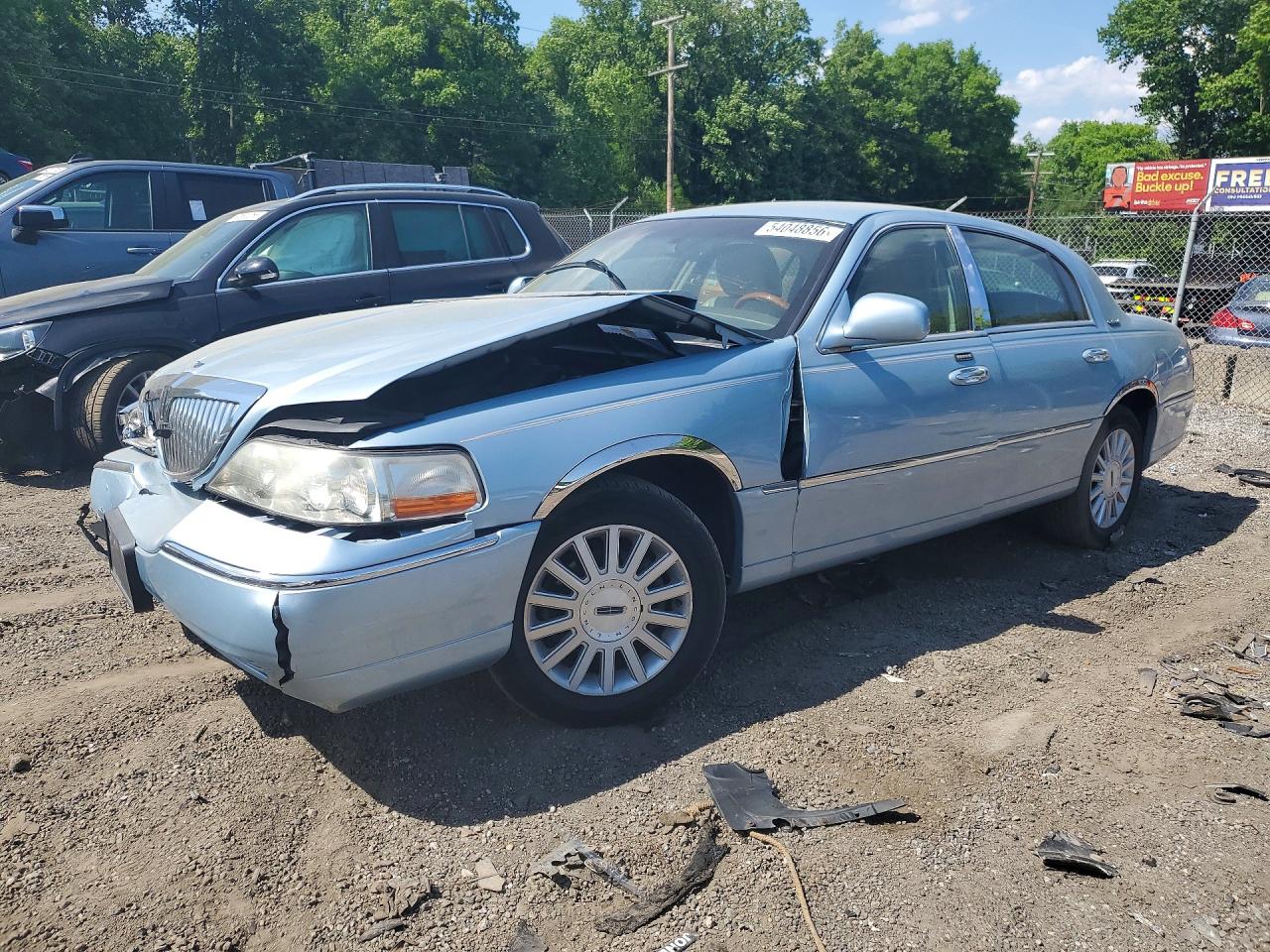 2011 Lincoln Town Car Signature Limited Blue vin: 2LNBL8CVXBX761074