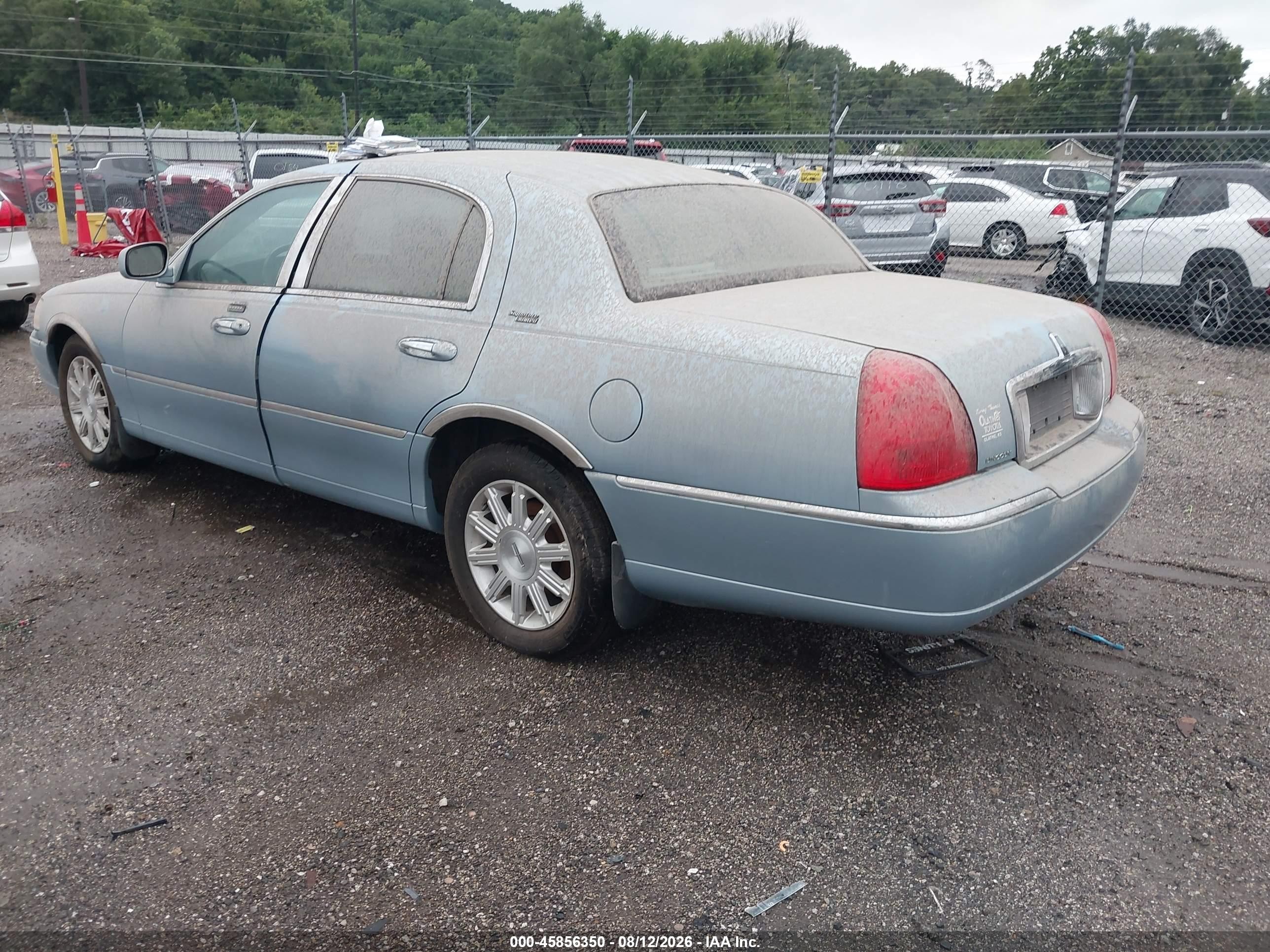 2009 Lincoln Town Car Signature Limited Blue vin: 2LNHM82V49X631424
