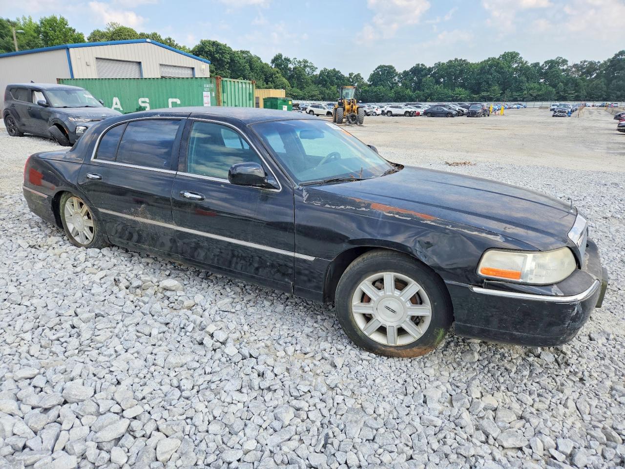 2008 Lincoln Town Car Black vin: 2LNHM84W08X624524