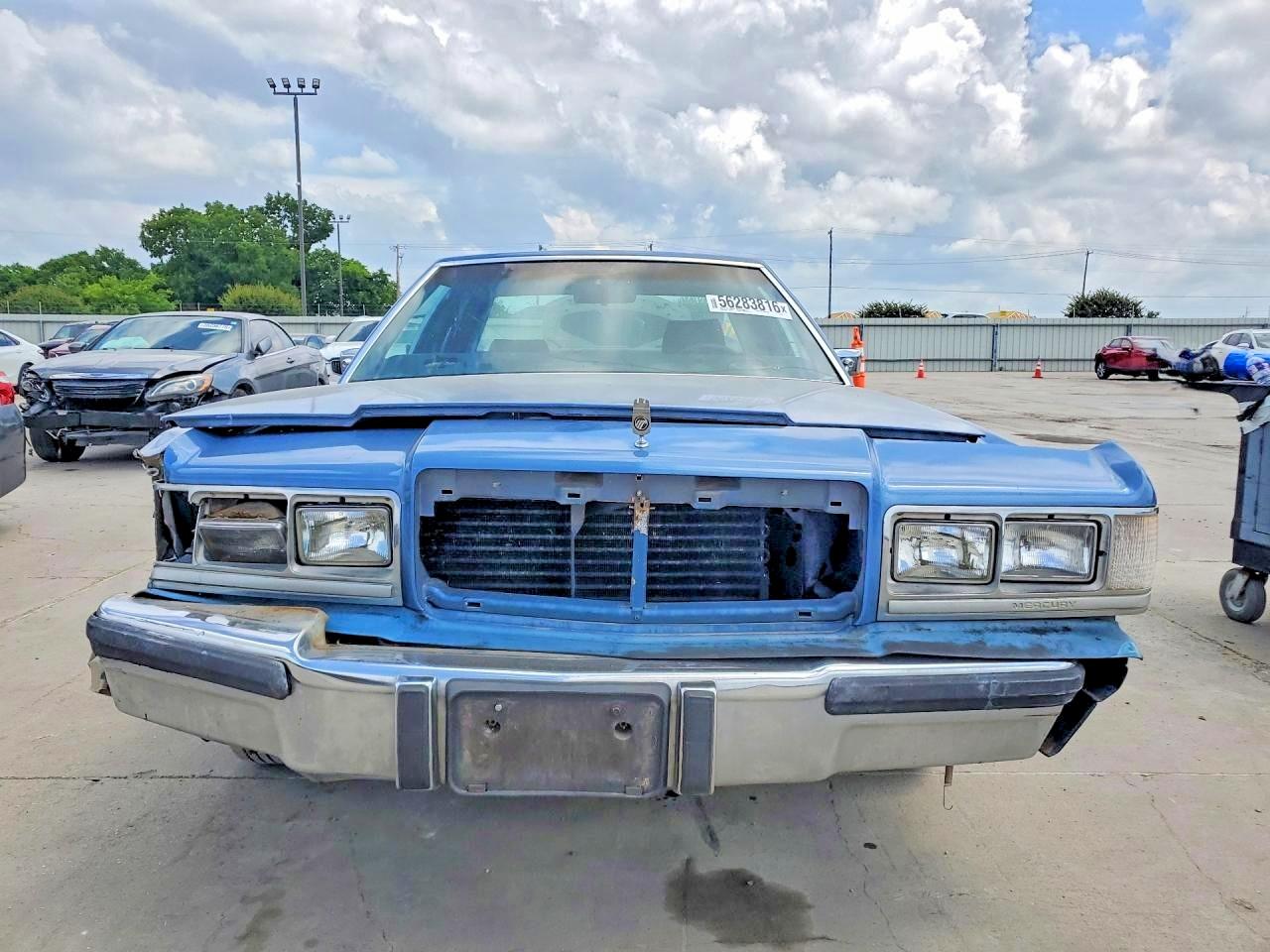 1988 Mercury Grand Marquis Ls Синий vin: 2MEBM75F6JX603796