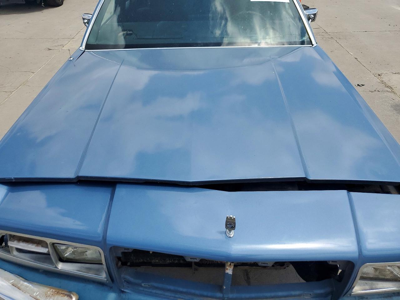 1988 Mercury Grand Marquis Ls Синий vin: 2MEBM75F6JX603796