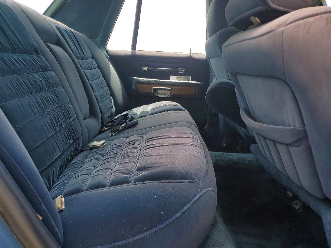 1988 Mercury Grand Marquis Ls Синий vin: 2MEBM75F6JX603796