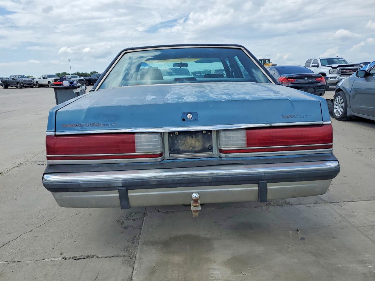 1988 Mercury Grand Marquis Ls Синий vin: 2MEBM75F6JX603796