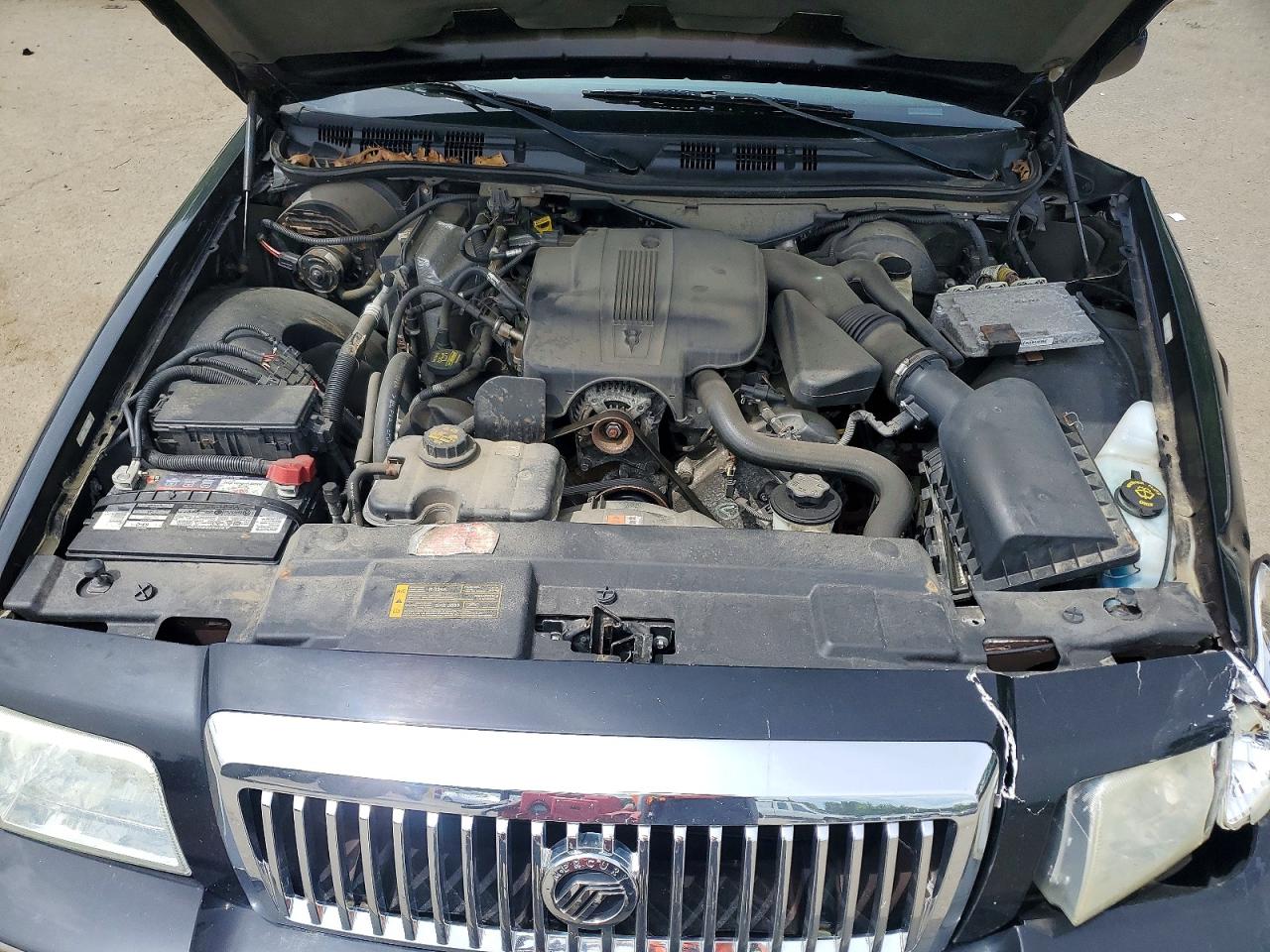 2010 Mercury Grand Marquis Ls Black vin: 2MEBM7FV3AX600196