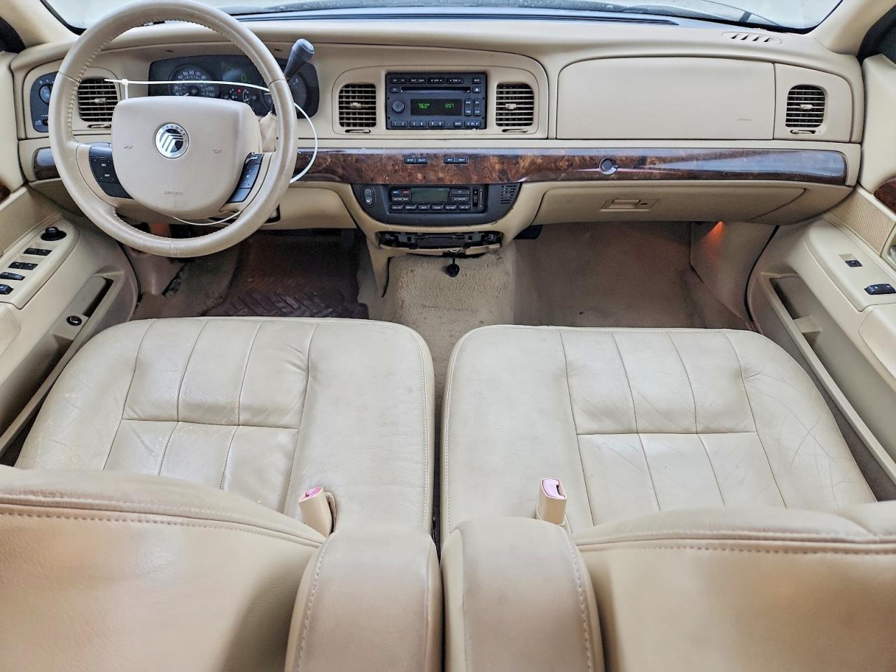 2010 Mercury Grand Marquis Ls Beige vin: 2MEBM7FV3AX628807