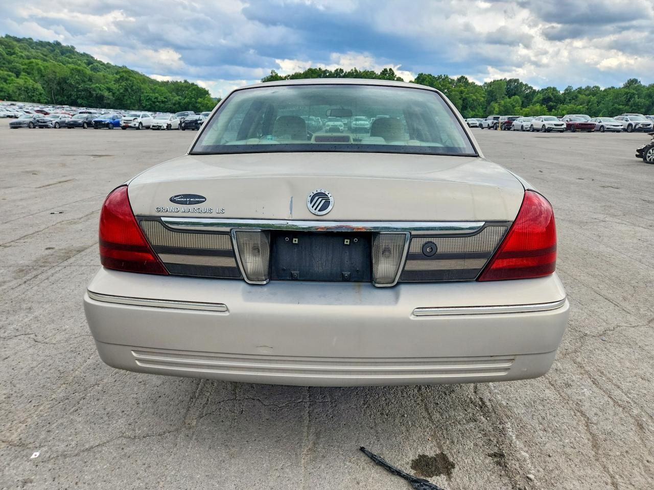 2010 Mercury Grand Marquis Ls Beige vin: 2MEBM7FV3AX628807