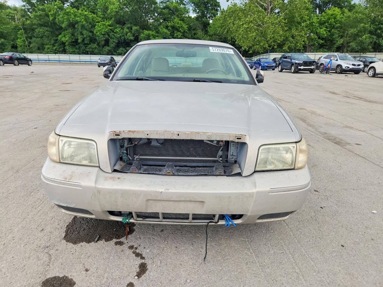 2010 Mercury Grand Marquis Ls Beige vin: 2MEBM7FV3AX628807