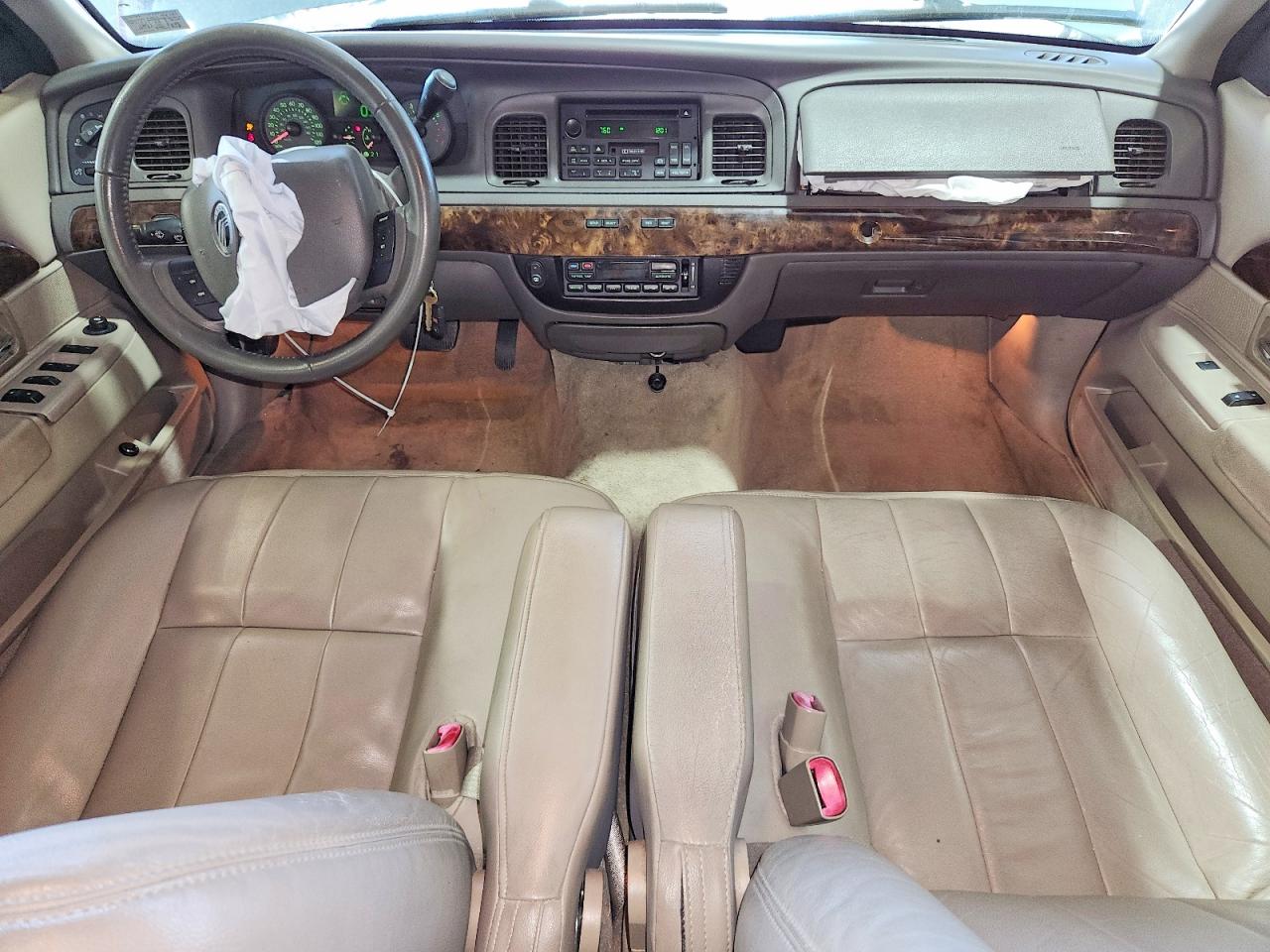 2011 Mercury Grand Marquis Ls Blue vin: 2MEBM7FV6BX600114