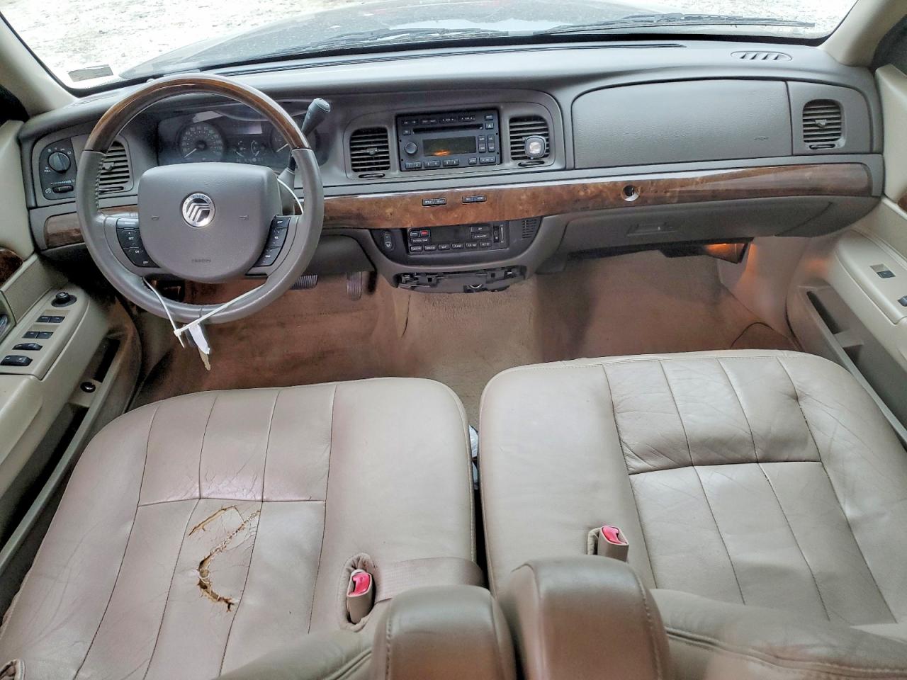 2011 Mercury Grand Marquis Ls Blue vin: 2MEBM7FV6BX605622
