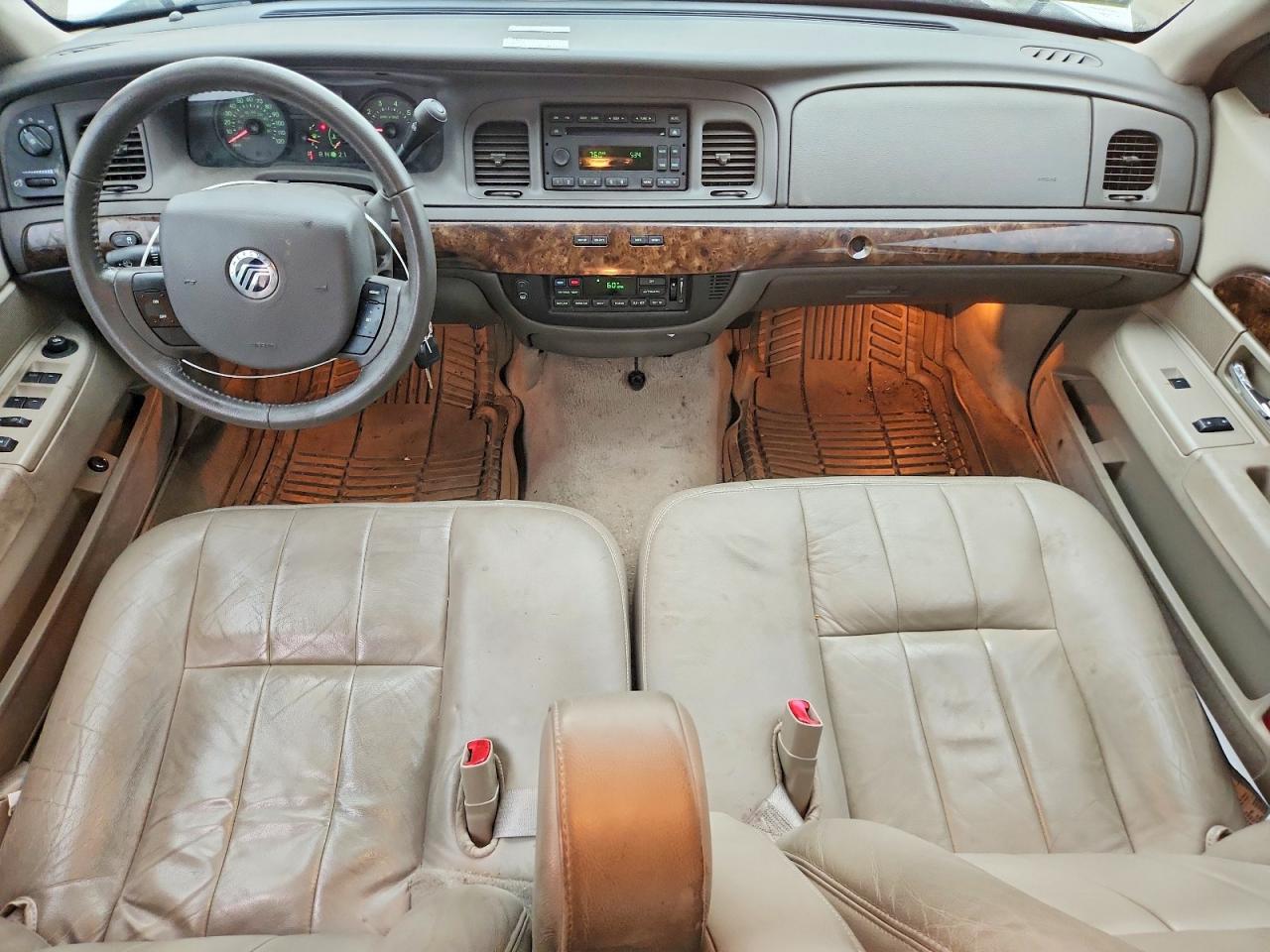 2011 Mercury Grand Marquis Ls Белый vin: 2MEBM7FV6BX609301