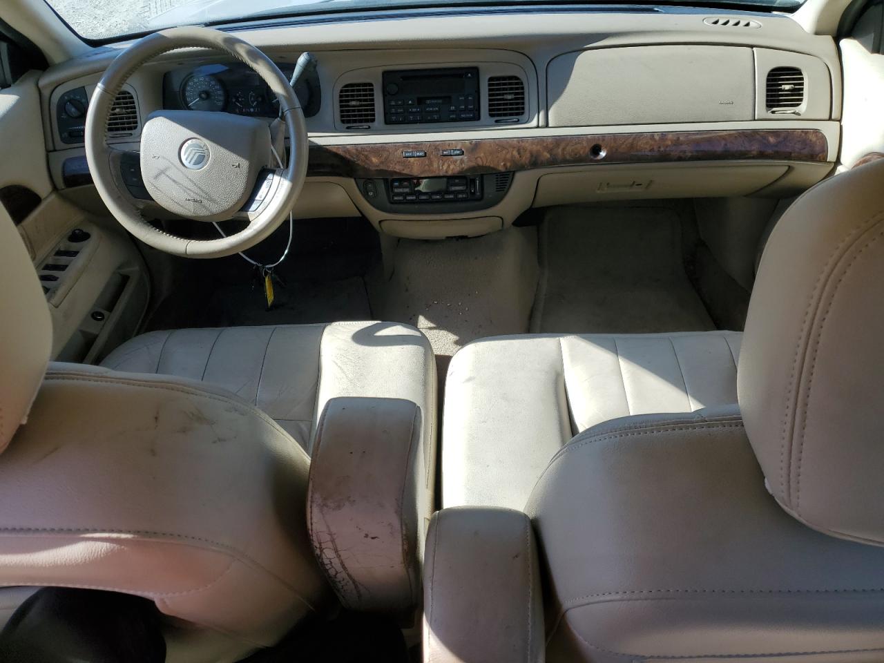 2010 Mercury Grand Marquis Ls Gray vin: 2MEBM7FV7AX612559