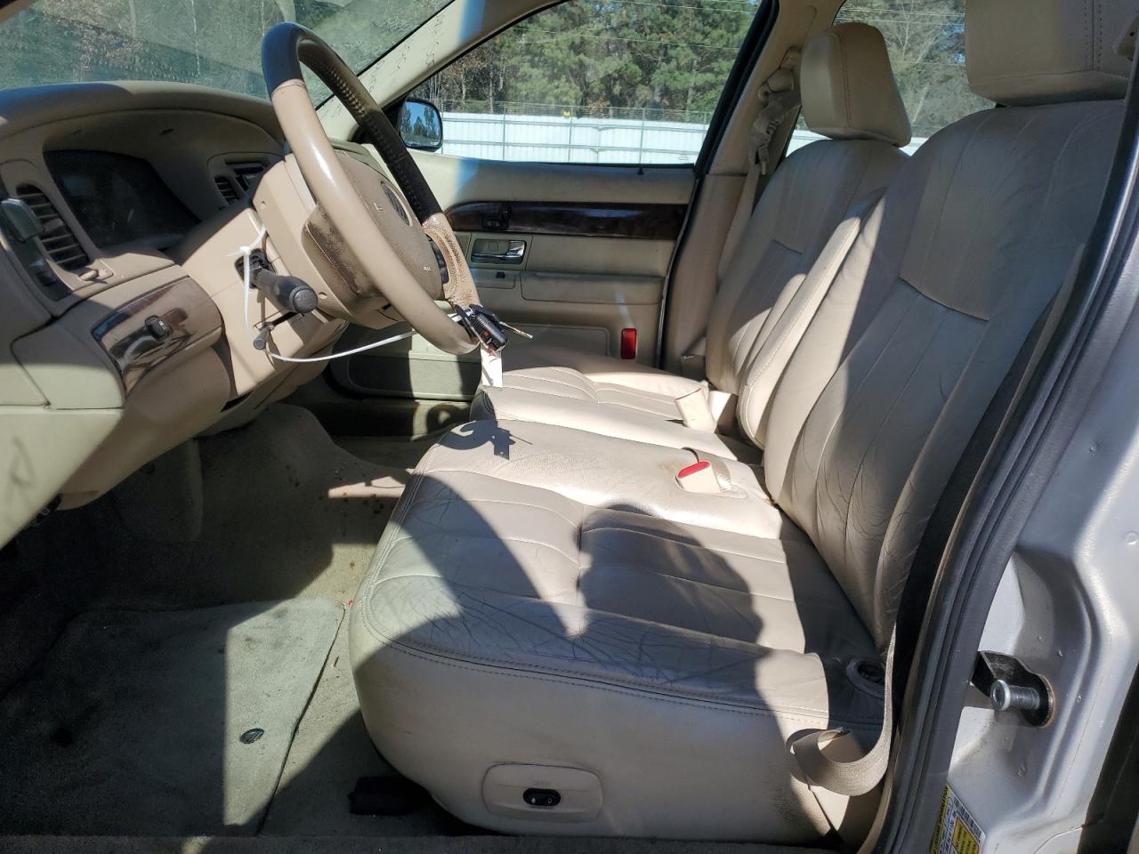 2010 Mercury Grand Marquis Ls Gray vin: 2MEBM7FV7AX612559
