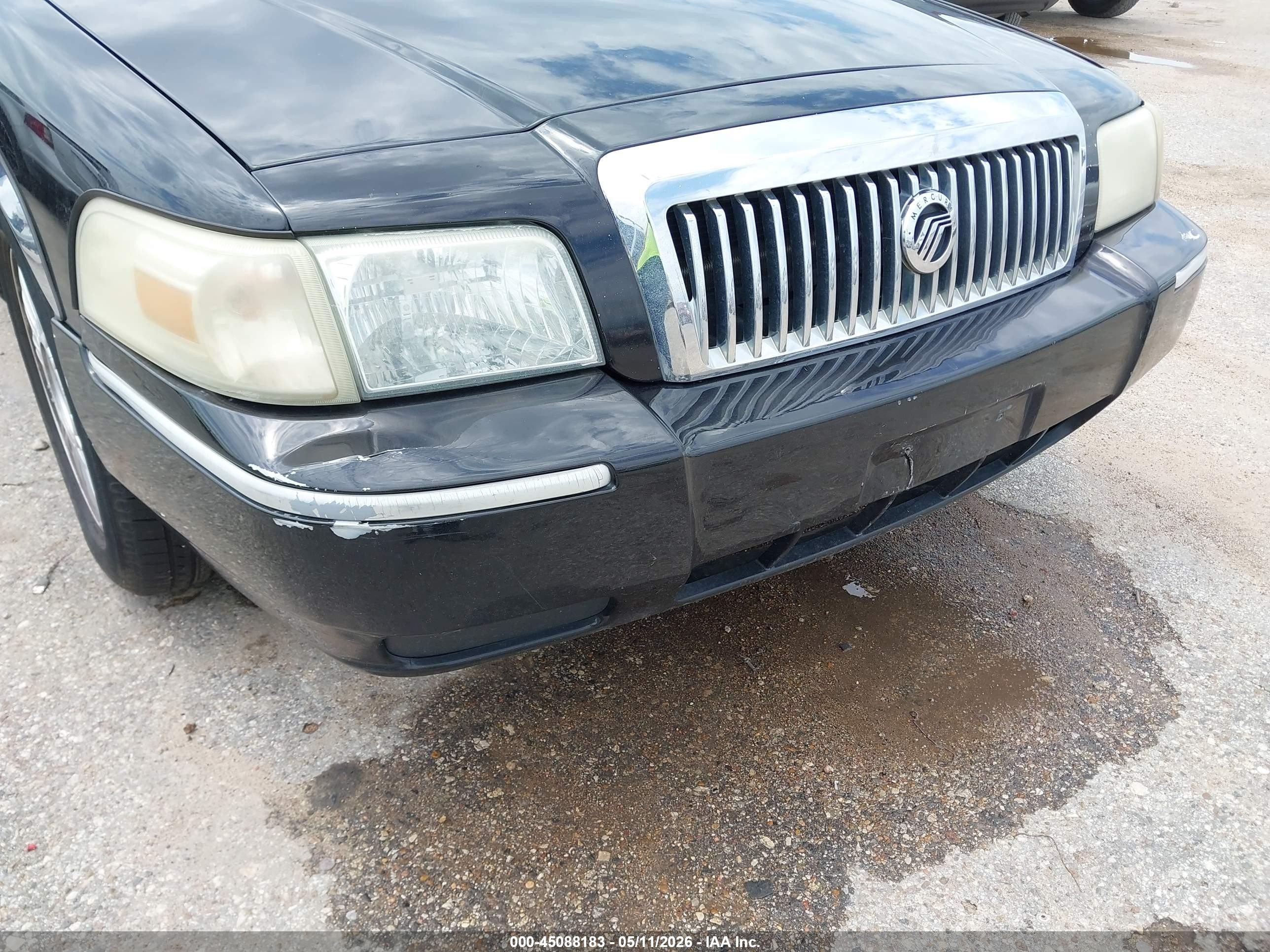 2010 Mercury Grand Marquis Ls (fleet Only) Black vin: 2MEBM7FV8AX600310