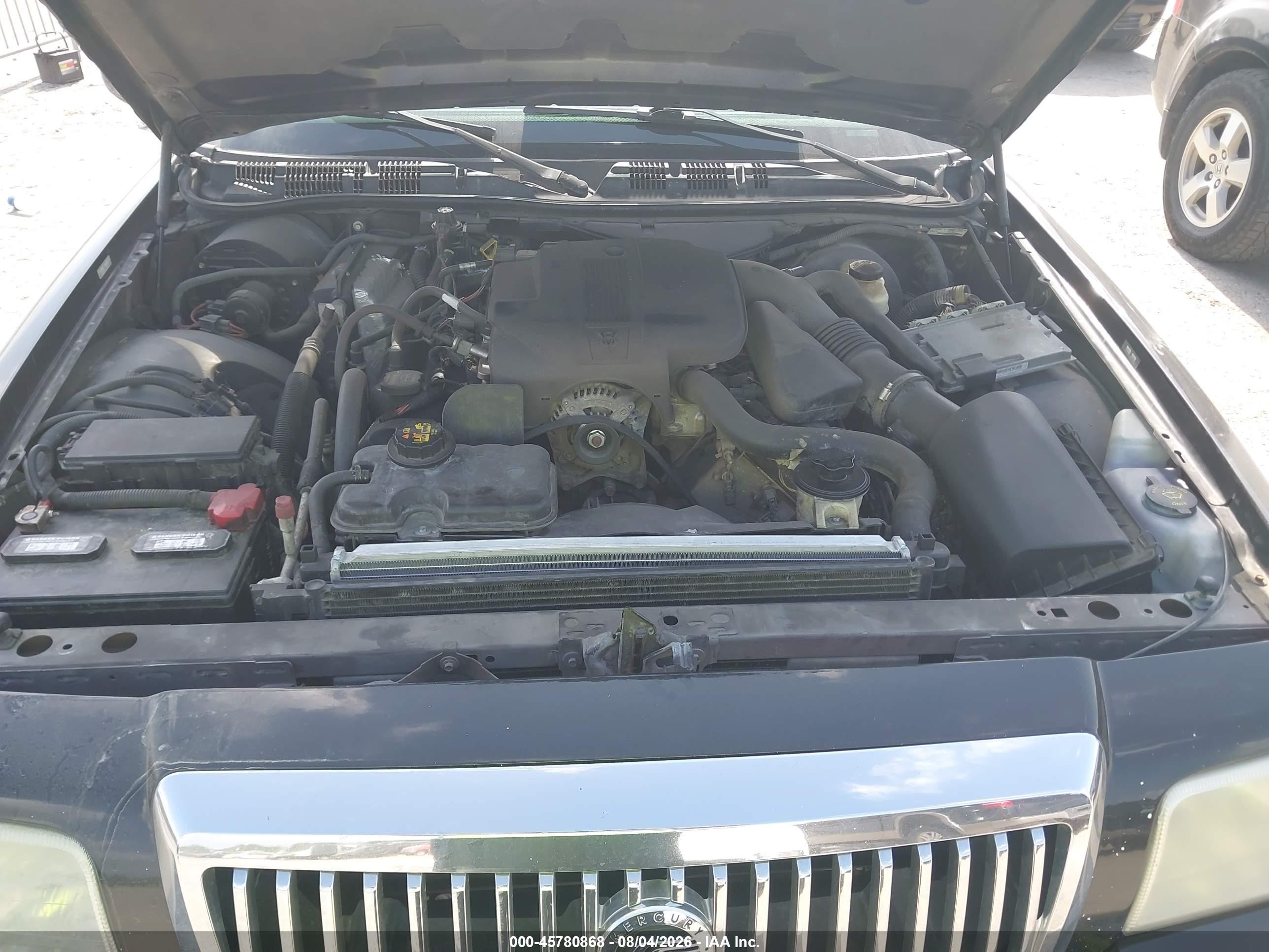 2010 Mercury Grand Marquis Ls (fleet Only) Black vin: 2MEBM7FV8AX600310