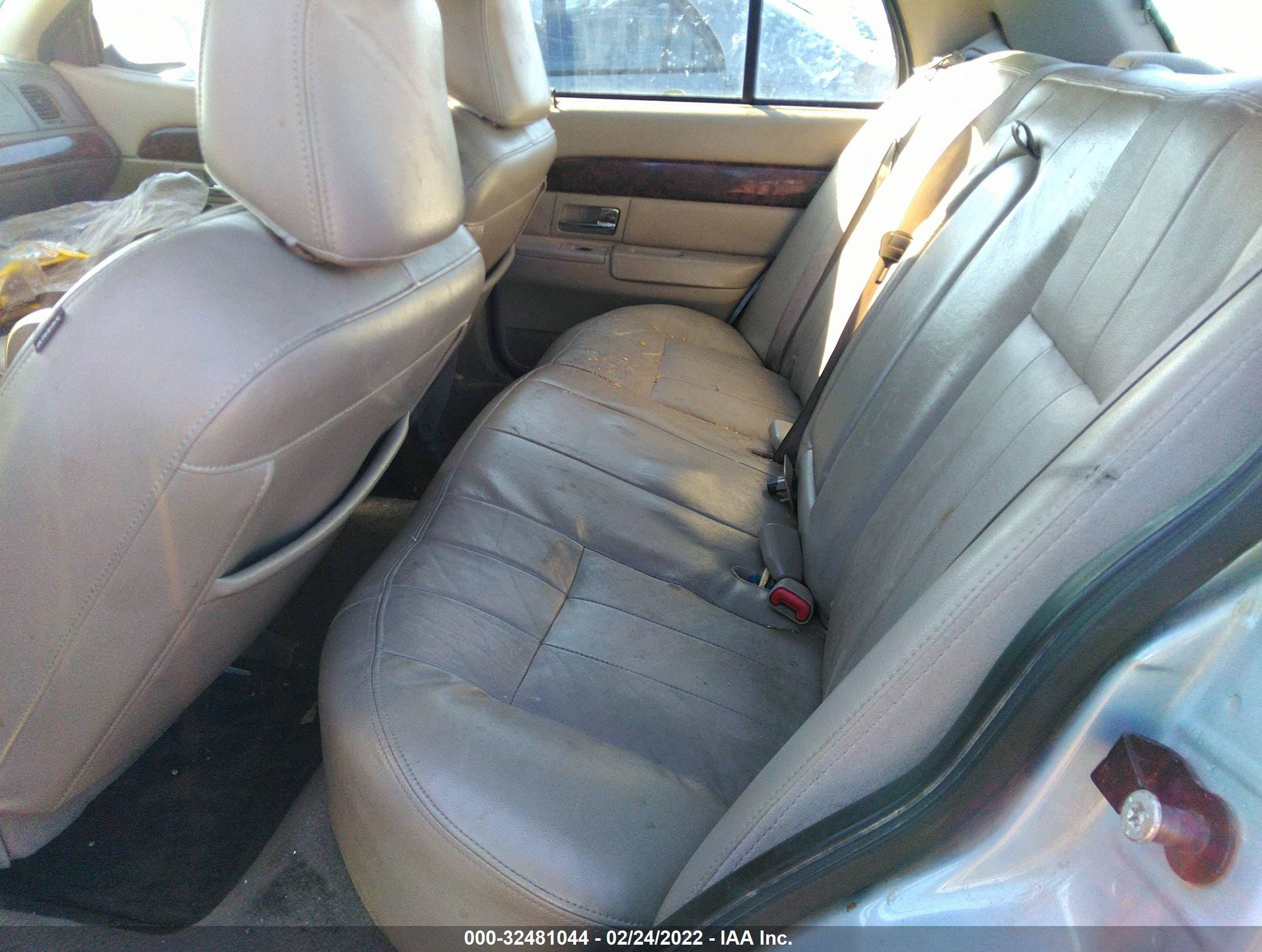 2010 Mercury Grand Marquis Ls (fleet Only) Light Blue vin: 2MEBM7FV8AX626227