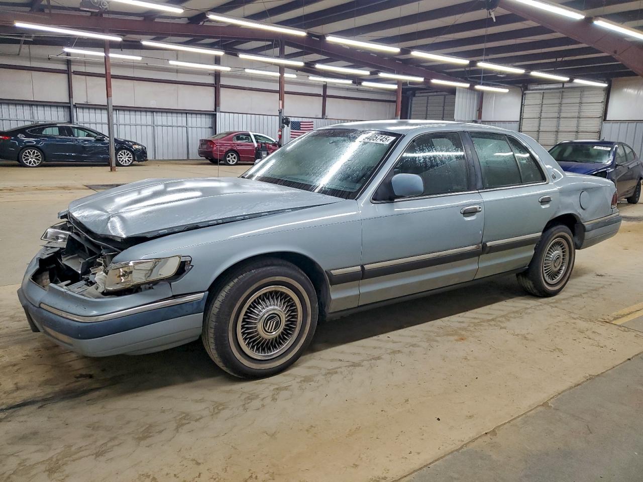 1992 Mercury Grand Marquis Gs Blue vin: 2MECM74W4NX723804