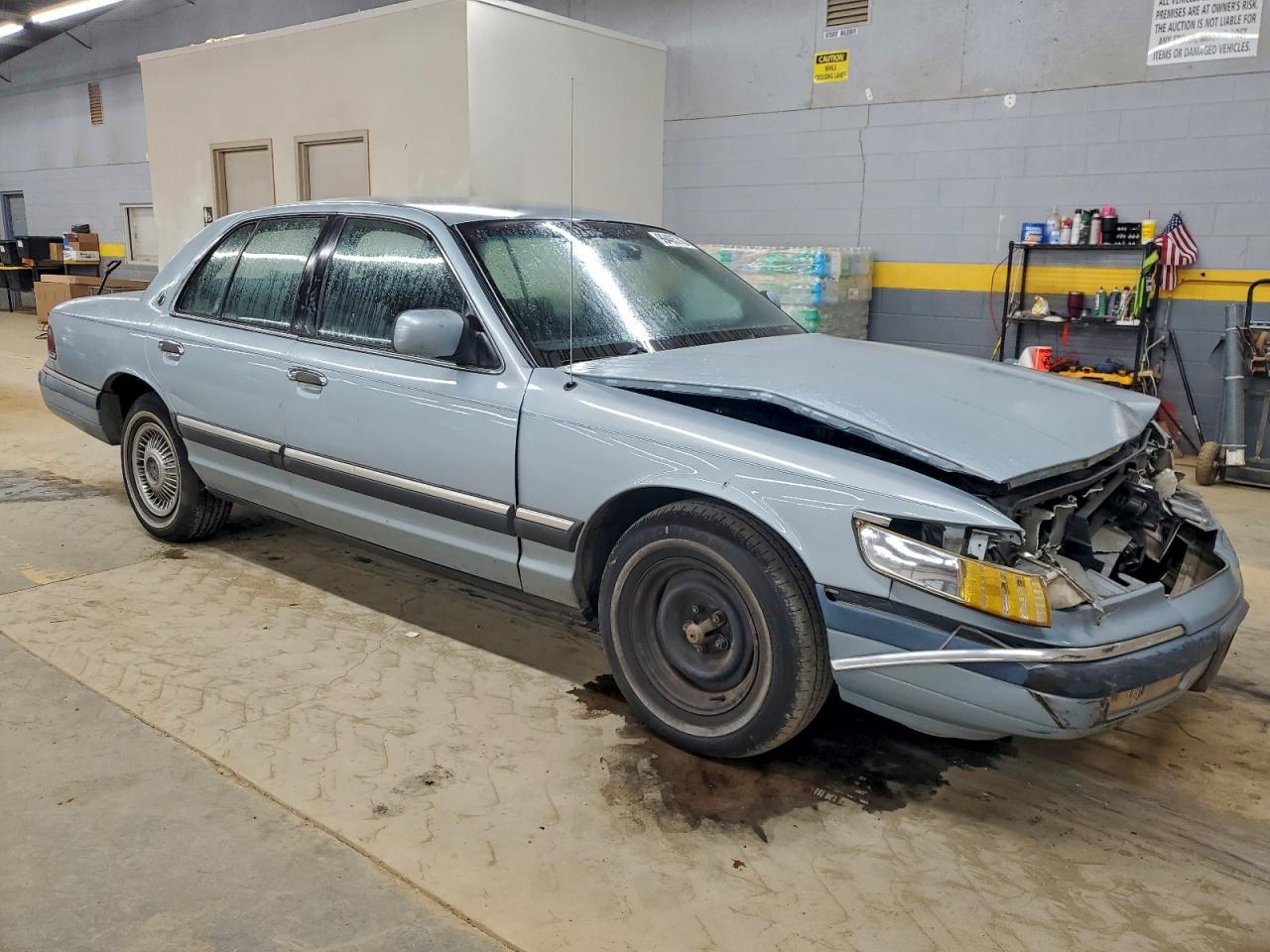 1992 Mercury Grand Marquis Gs Blue vin: 2MECM74W4NX723804
