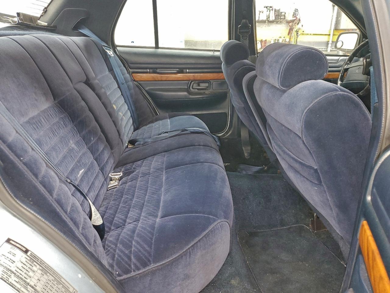 1992 Mercury Grand Marquis Gs Blue vin: 2MECM74W4NX723804