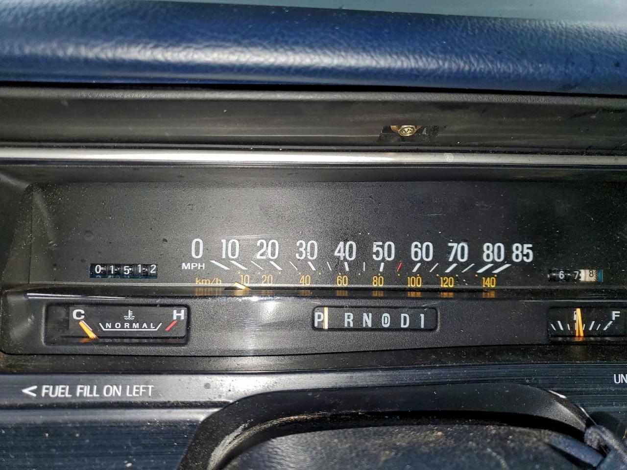 1992 Mercury Grand Marquis Gs Blue vin: 2MECM74W4NX723804