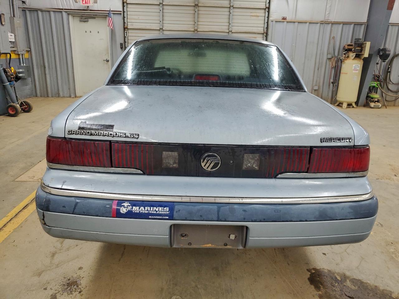 1992 Mercury Grand Marquis Gs Blue vin: 2MECM74W4NX723804