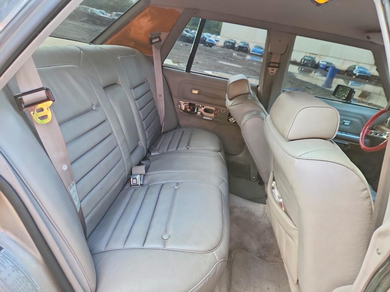 1991 Mercury Grand Marquis Ls Gray vin: 2MECM75F2MX627103