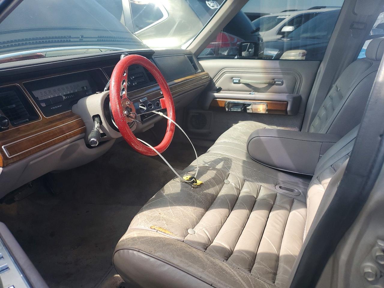 1991 Mercury Grand Marquis Ls Gray vin: 2MECM75F2MX627103