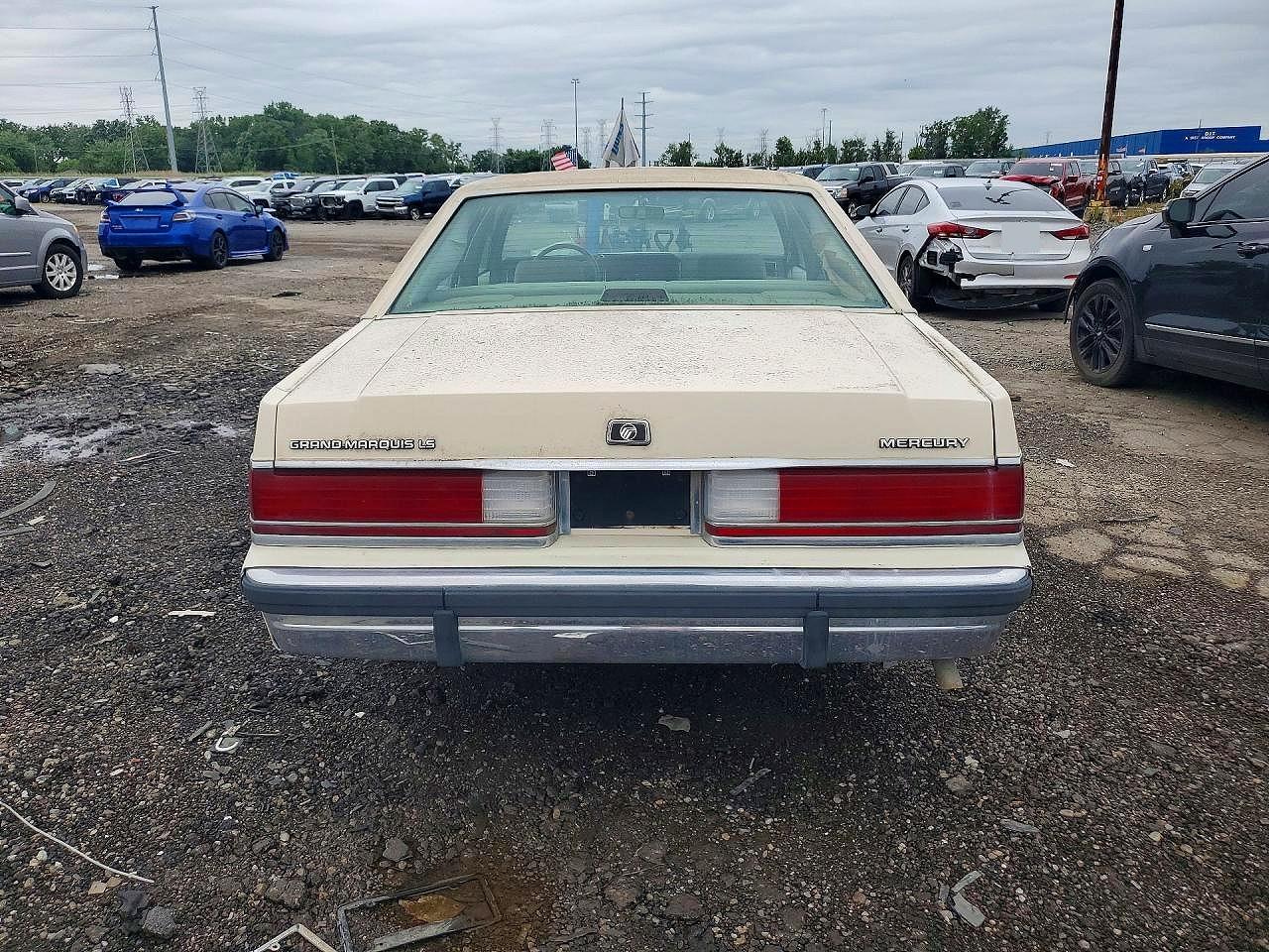 1991 Mercury Grand Marquis Ls Beige vin: 2MECM75F4MX654352