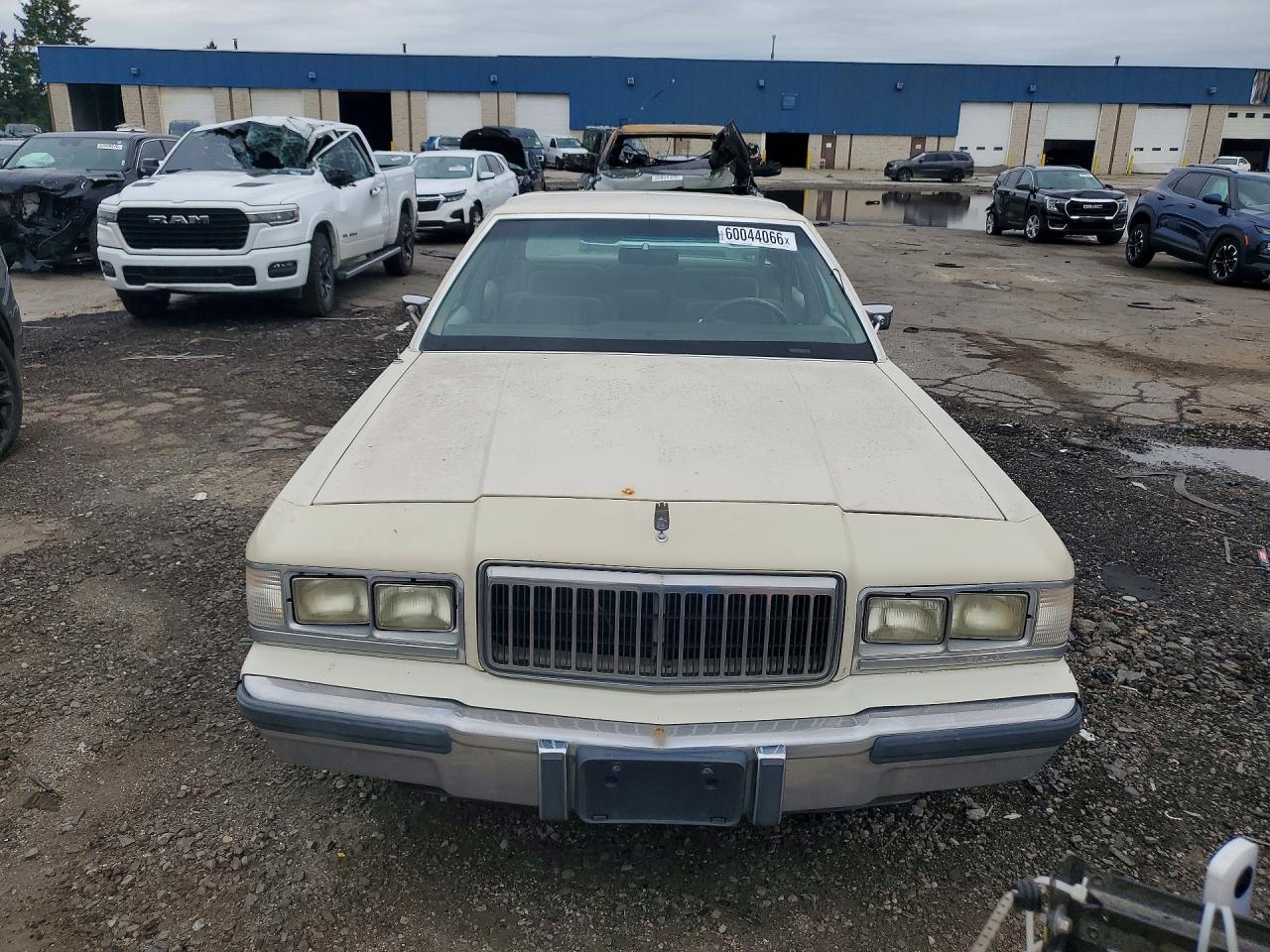 1991 Mercury Grand Marquis Ls Beige vin: 2MECM75F4MX654352