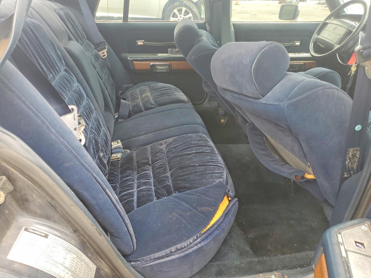 1991 Mercury Grand Marquis Ls Silver vin: 2MECM75FXMX650032