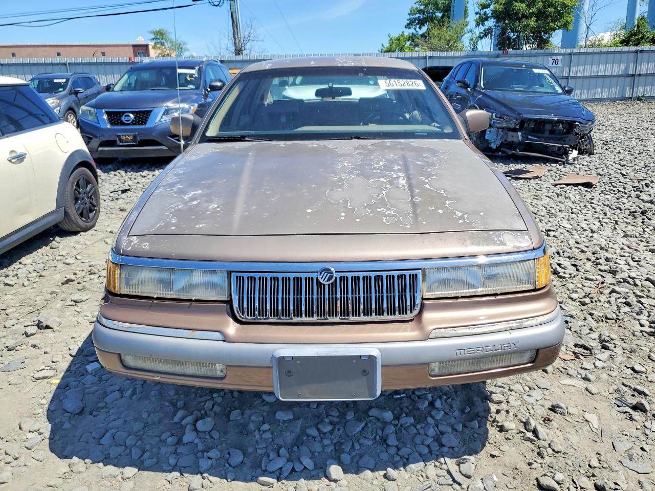 1992 Mercury Grand Marquis Tan vin: 2MECM75W4NX684937