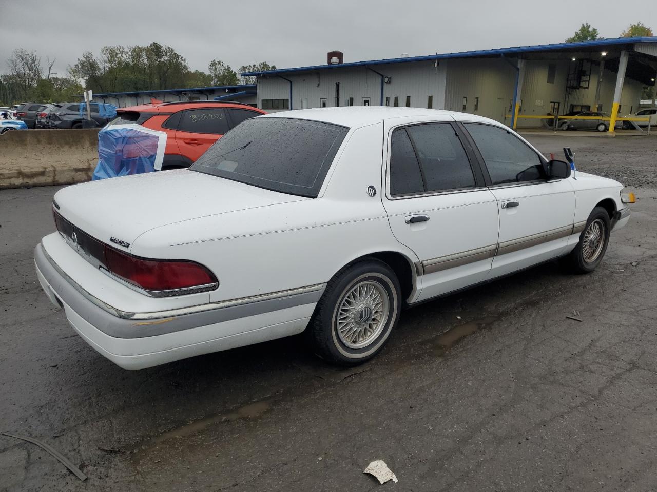 1992 Mercury Grand Marquis Ls White vin: 2MECM75WXNX759379