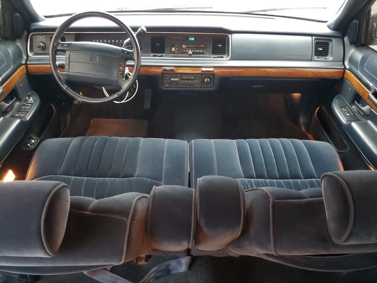 1992 Mercury Grand Marquis Ls White vin: 2MECM75WXNX759379