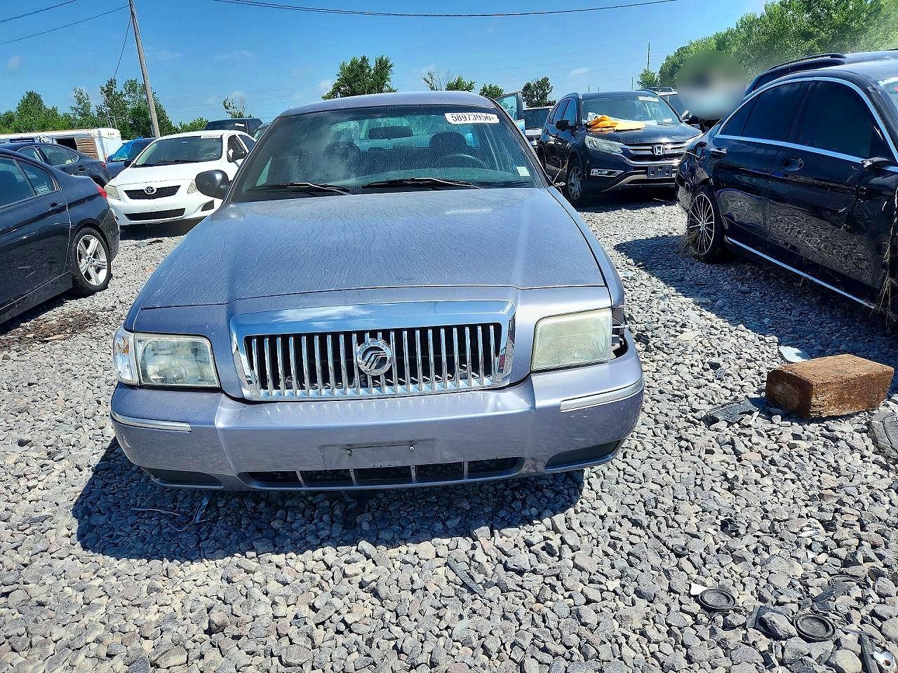 2006 Mercury Grand Marquis Gs Gray vin: 2MEFM74V06X646175
