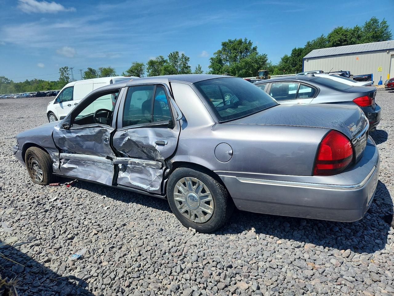 2006 Mercury Grand Marquis Gs Gray vin: 2MEFM74V06X646175
