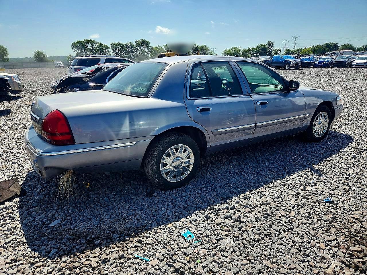 2006 Mercury Grand Marquis Gs Gray vin: 2MEFM74V06X646175