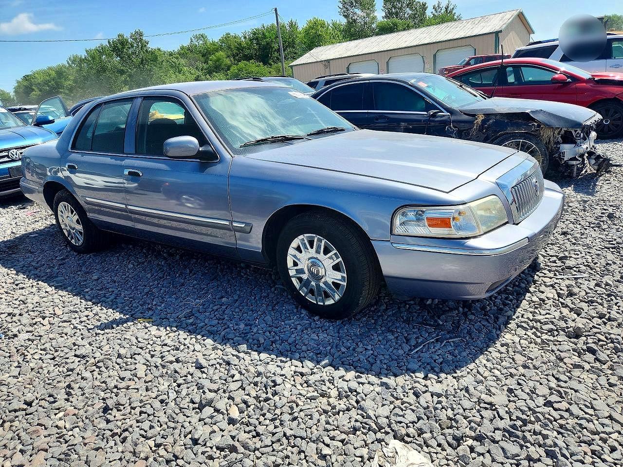 2006 Mercury Grand Marquis Gs Gray vin: 2MEFM74V06X646175