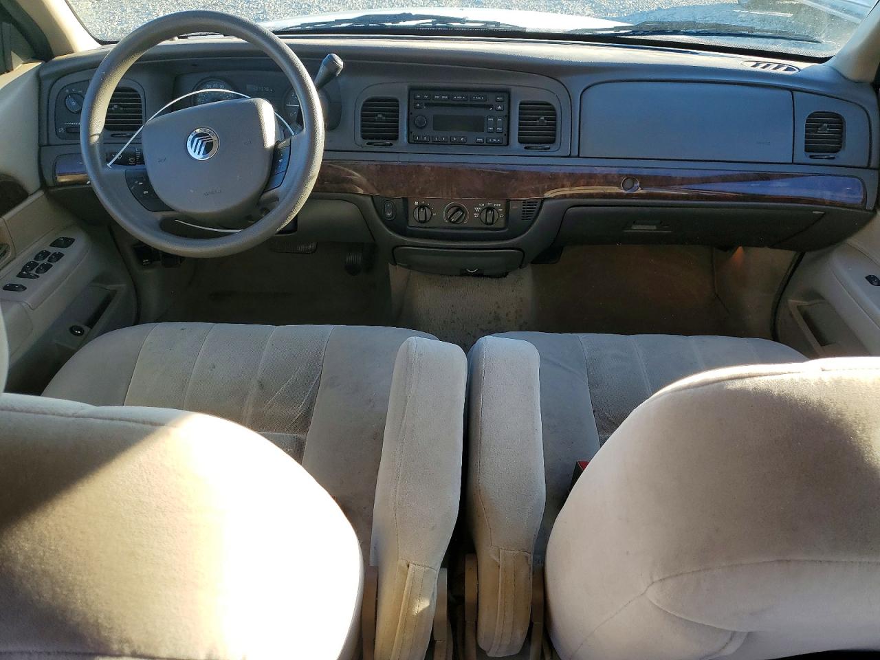 2007 Mercury Grand Marquis Gs White vin: 2MEFM74V07X603392