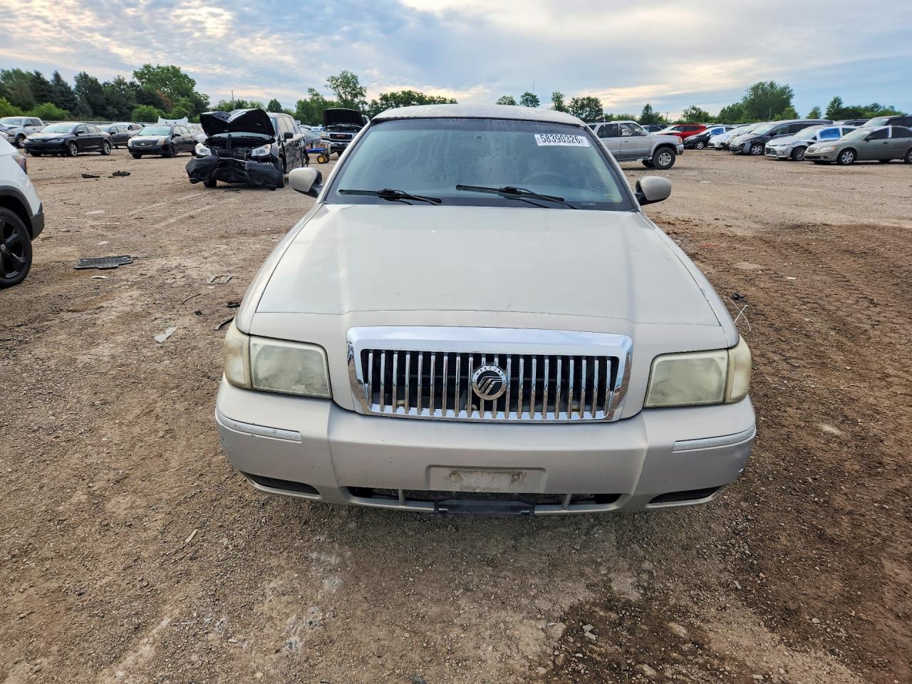 2006 Mercury Grand Marquis Gs Gold vin: 2MEFM74V26X609225
