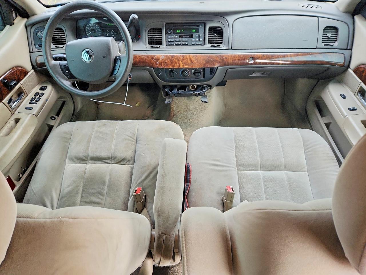 2006 Mercury Grand Marquis Gs Gold vin: 2MEFM74V26X609225