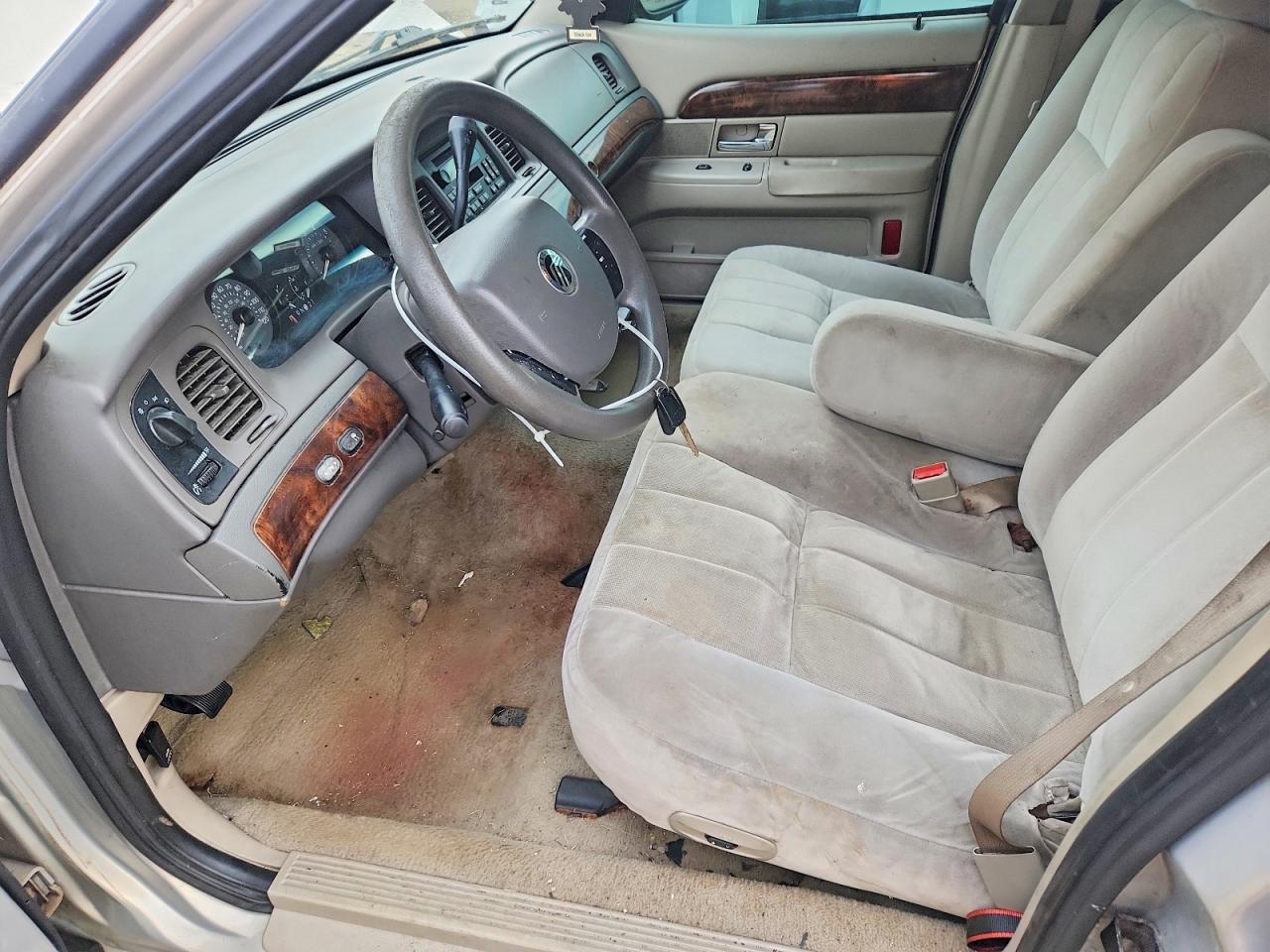 2006 Mercury Grand Marquis Gs Gold vin: 2MEFM74V26X609225